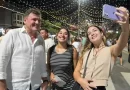 San Lorenzo vibra con una noche de fiesta, música y sabores en la avenida San Martín